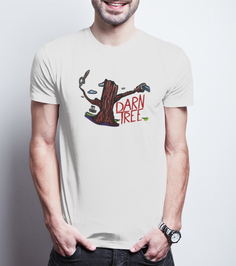 Big Cat Banging Chains Darn Tree T-Shirt