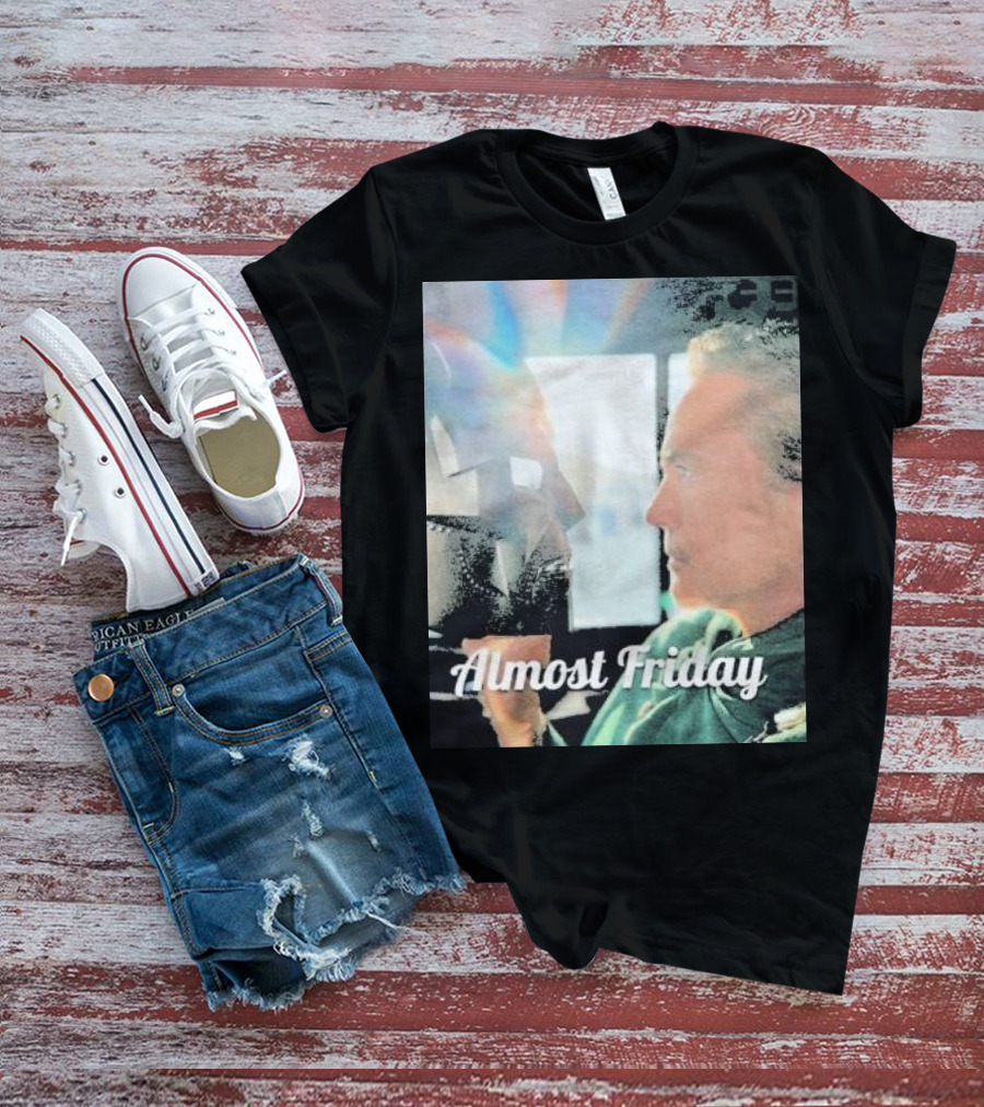 Almost Friday Downey Marvel Mask Face Off T-Shirt