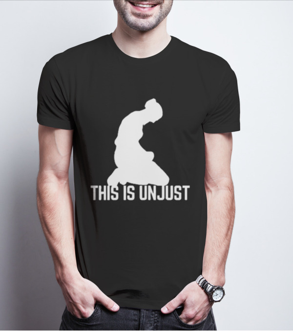 This Is Unjust Angela Carini Kneeling T-Shirt