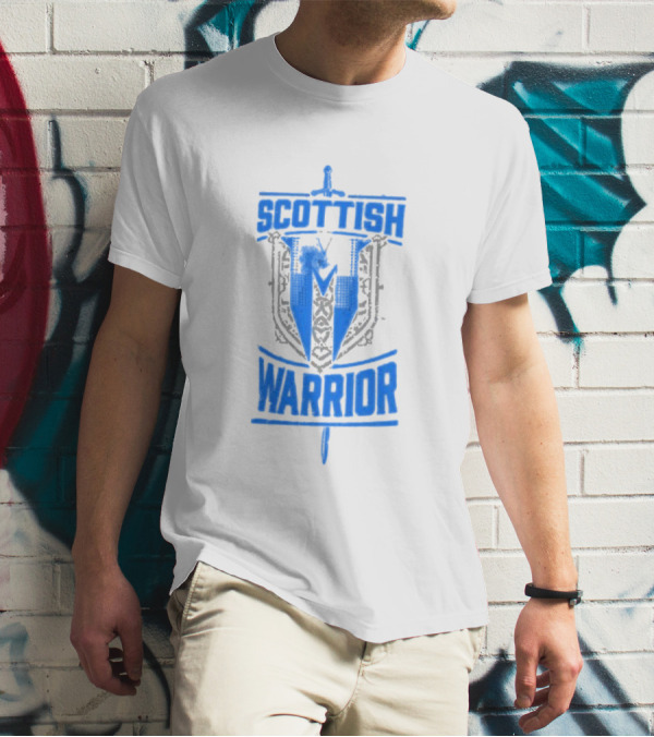 Drew Mcintyre Scottish Warrior Sword And Castle T-Shirt