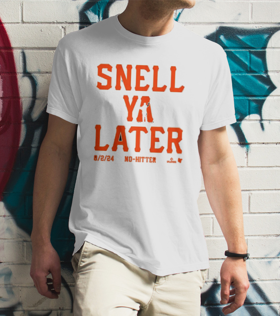 Blake Snell Ya Later 8/2/24 No-Hitter T-Shirt