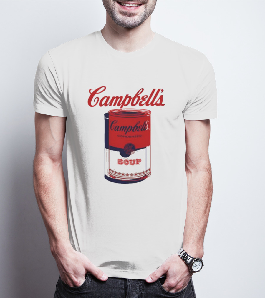Campbell’s Condensed Soup Can Red T-Shirt