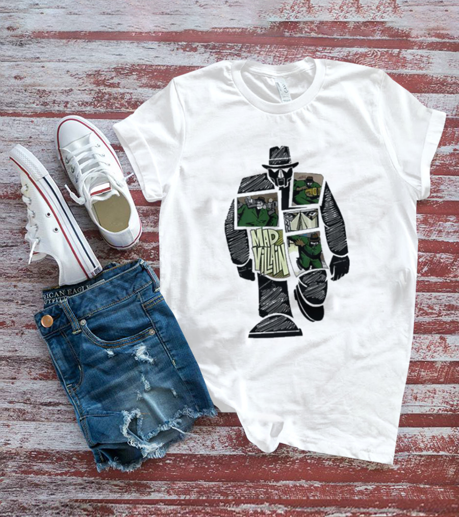 MF DOOM Madvillain Comic Style Striking T-Shirt