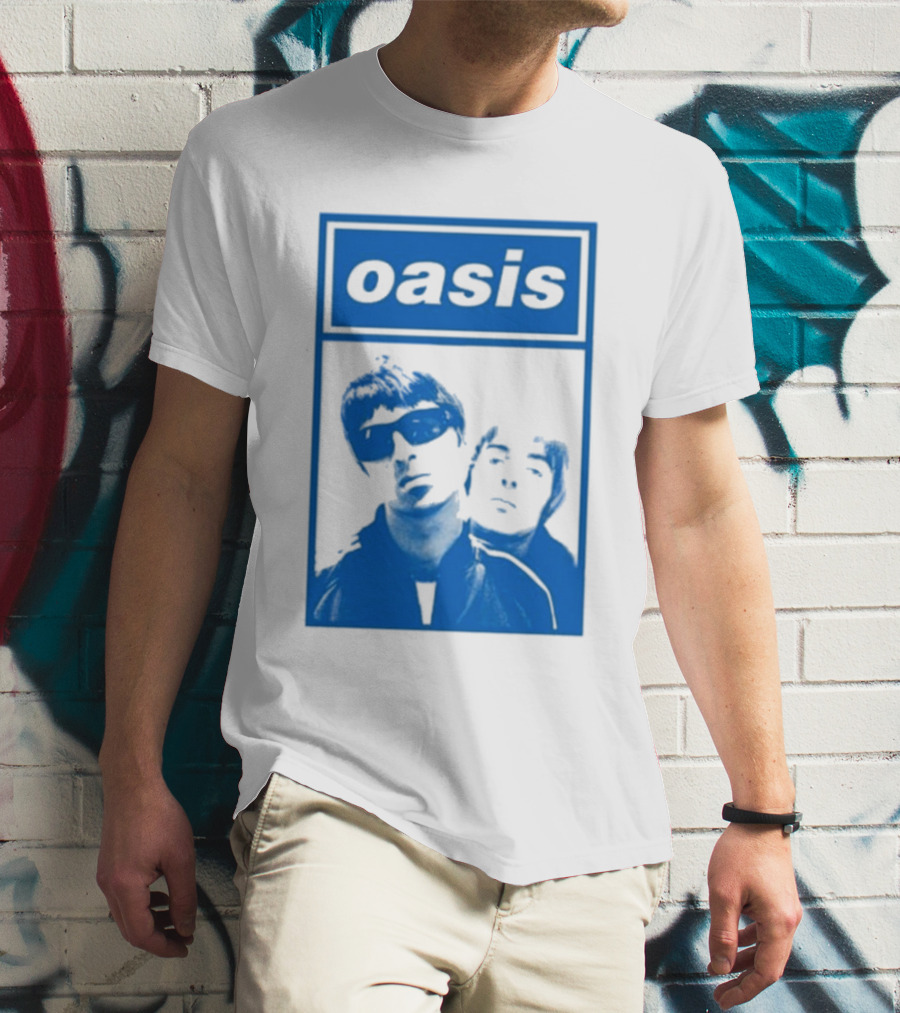 Oasis Noel Liam Photo T-Shirt