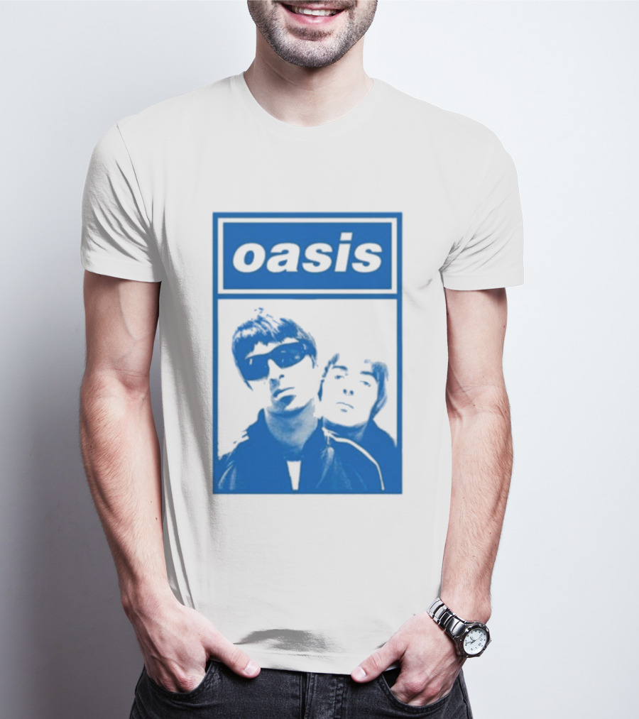 Oasis Noel Liam Photo T-Shirt