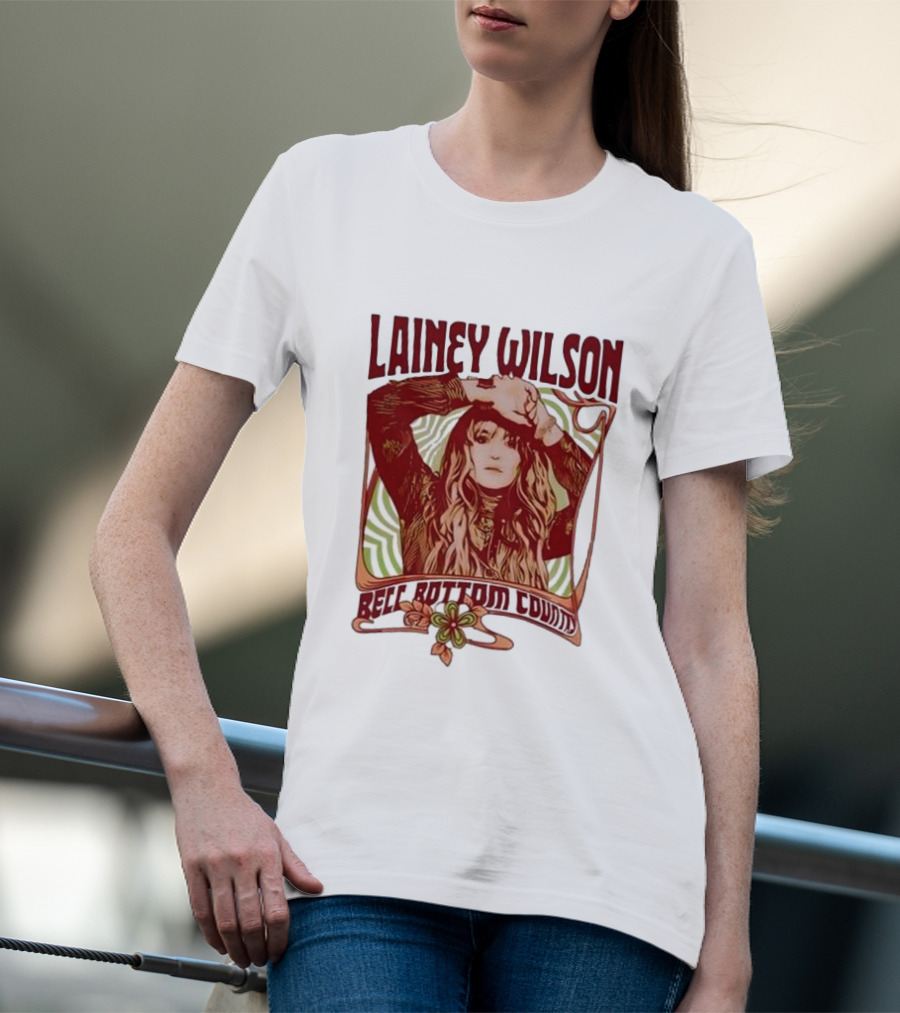 Lainey Wilson Bell Bottom Country Retro T-Shirt