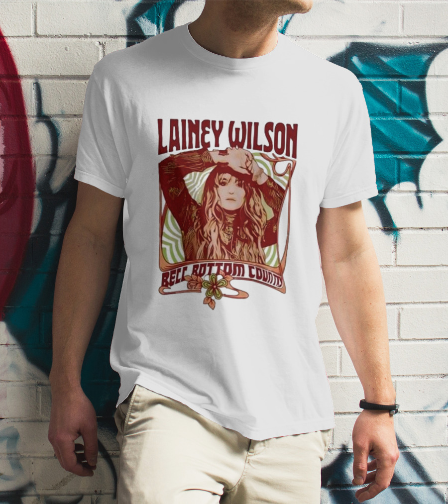 Lainey Wilson Bell Bottom Country Retro T-Shirt