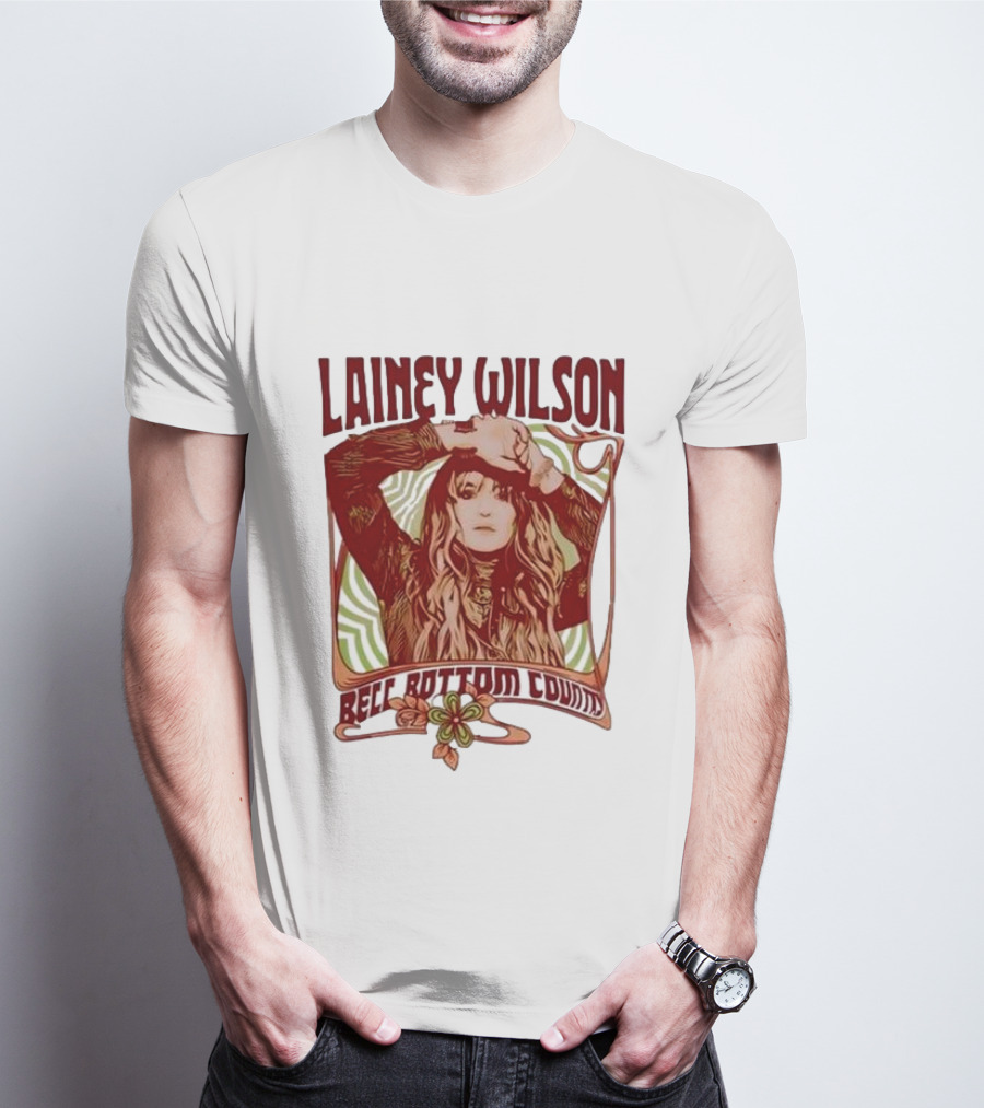 Lainey Wilson Bell Bottom Country Retro T-Shirt