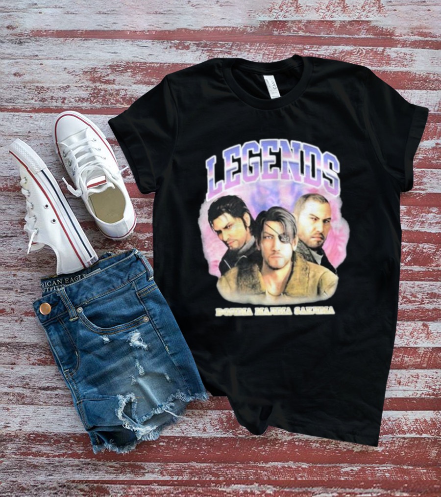 Legends Dojima Majima Saejima Yakuza Series Icons T-Shirt
