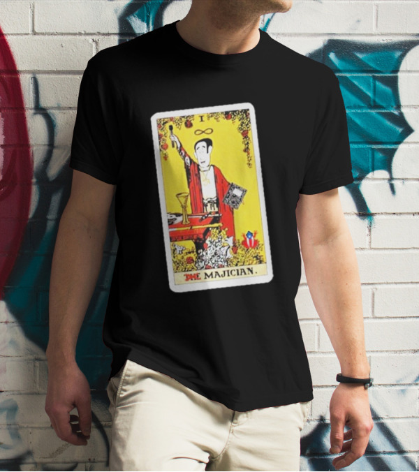 Kurious The Magician Tarot Card I Infinity T-Shirt