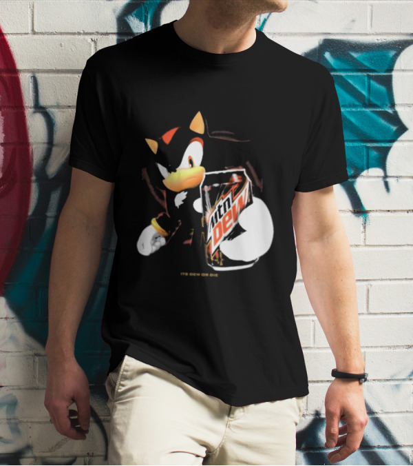 Mamono World Code Ultimate Its Mtn Dew Or Die Featuring Shadow T-Shirt