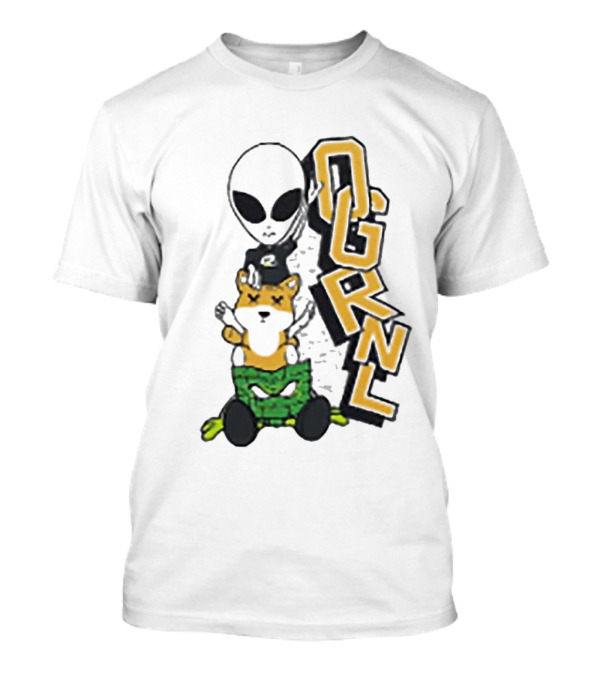 Rich And Lonely RNL Alien Green Optic Camo Mix T-Shirt