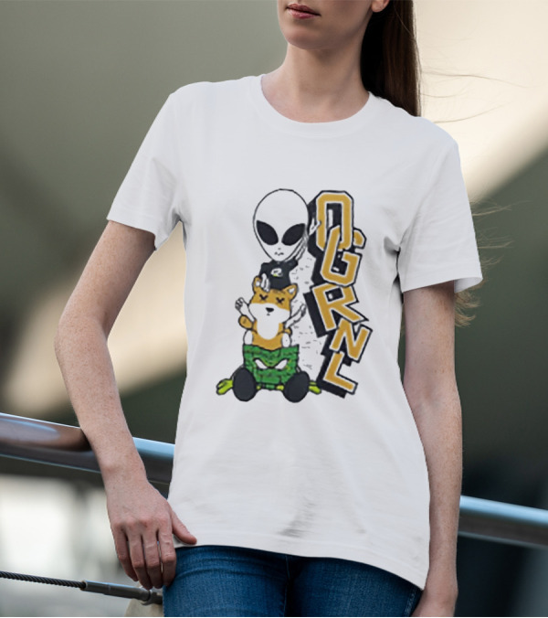 Rich And Lonely RNL Alien Green Optic Camo Mix T-Shirt
