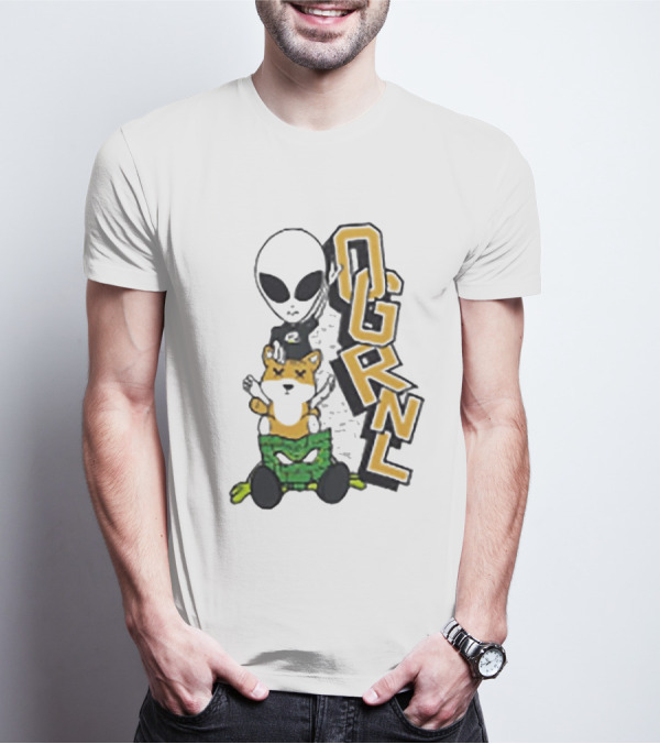 Rich And Lonely RNL Alien Green Optic Camo Mix T-Shirt