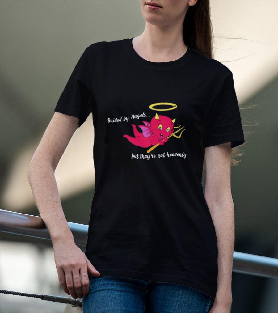 Amyl And The Sniffers Guided By Angels But They're Not Heavenly Art Prints T-Shirt