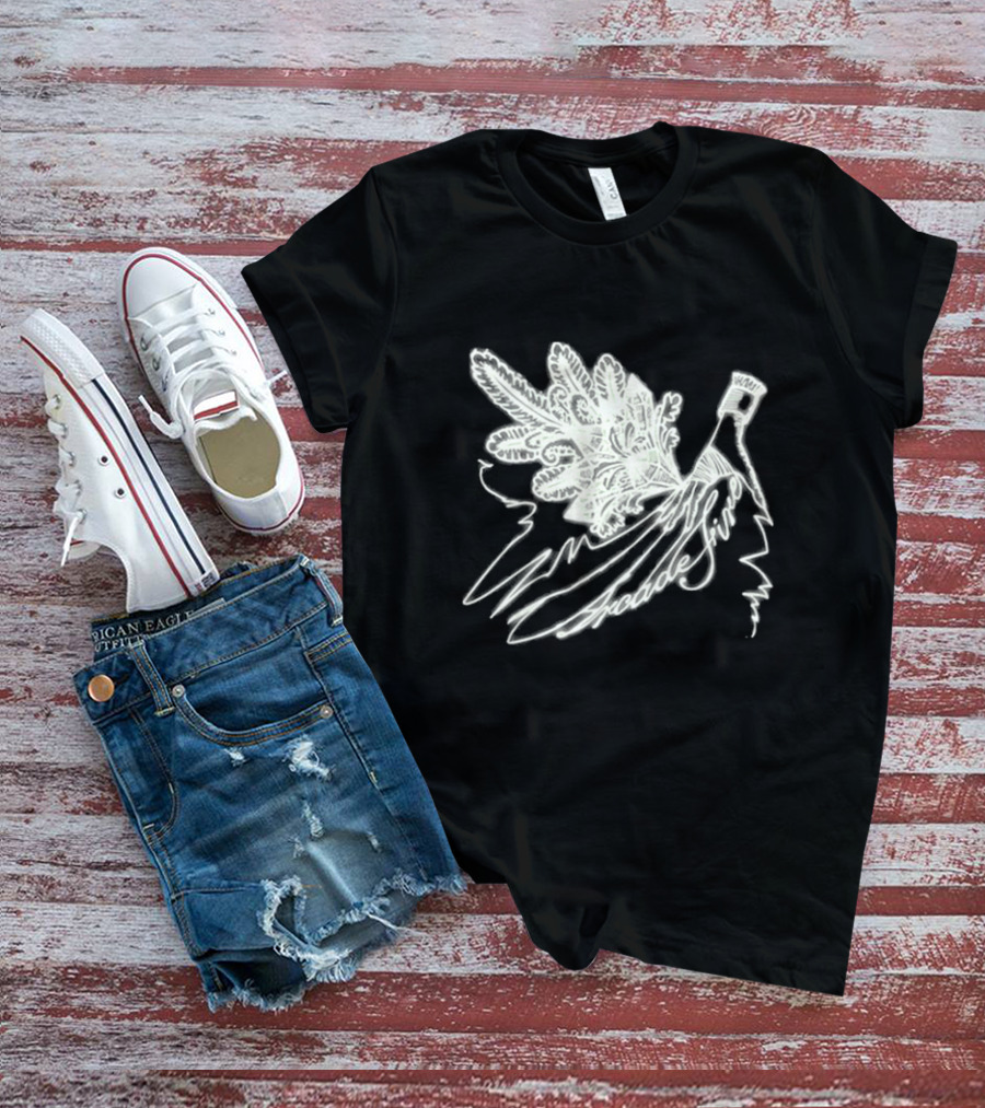 Arcade Fire Black Funeral Glow In The Dark Branch Design 20 Shows T-Shirt