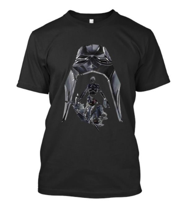 Silver Surfer Weeknd Darth Vader Mashup T-Shirt