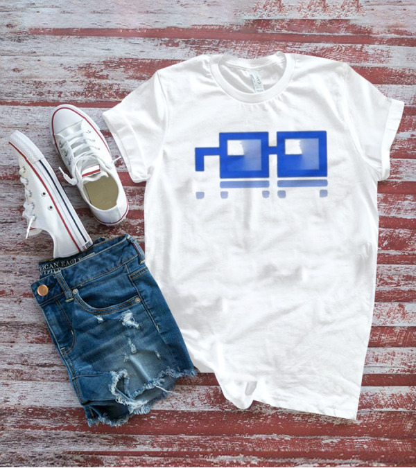 Based And Nounish Onchain Summer Pixelated Glasses T-Shirt