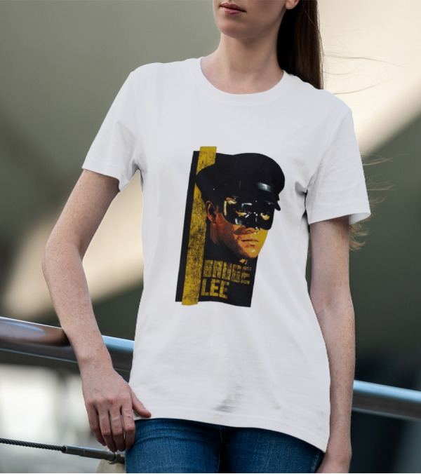 Bruce Lee Green Hornet Masked T-Shirt