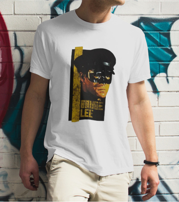 Bruce Lee Green Hornet Masked T-Shirt