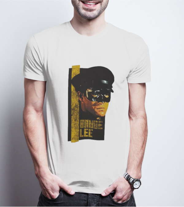 Bruce Lee Green Hornet Masked T-Shirt