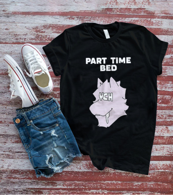 Gustav Indycar Part Time Bed YCH Wolf Head T-Shirt