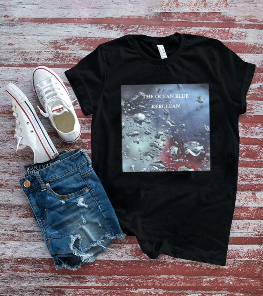 THE OCEAN BLUE CERULEAN Rainwater Reflection T-Shirt