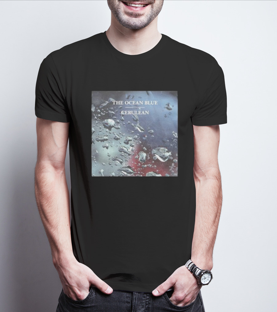 THE OCEAN BLUE CERULEAN Rainwater Reflection T-Shirt
