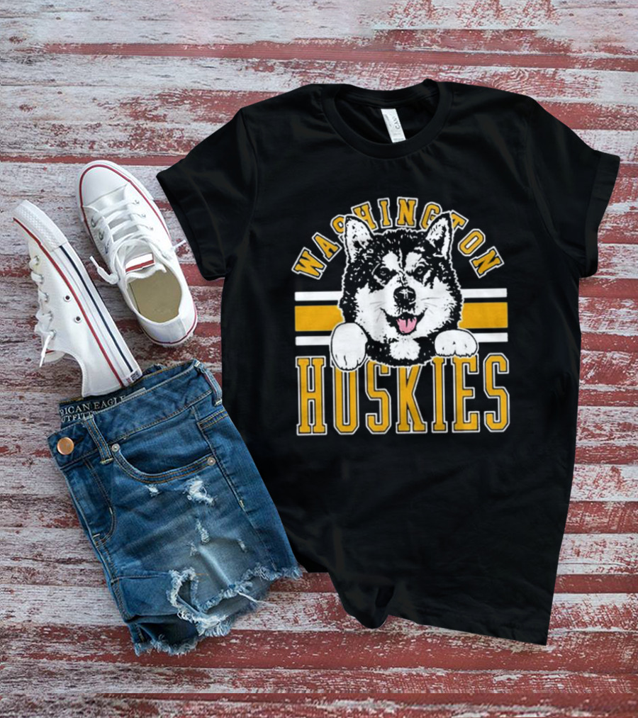 Washington Huskies King Chinook Vintage T-Shirt