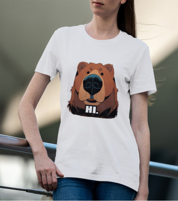HI BYE BEAR HI T-Shirt