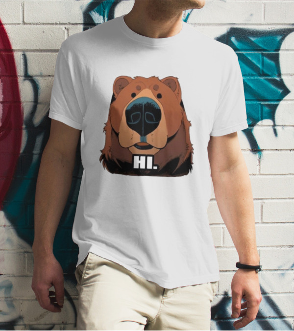 HI BYE BEAR HI T-Shirt