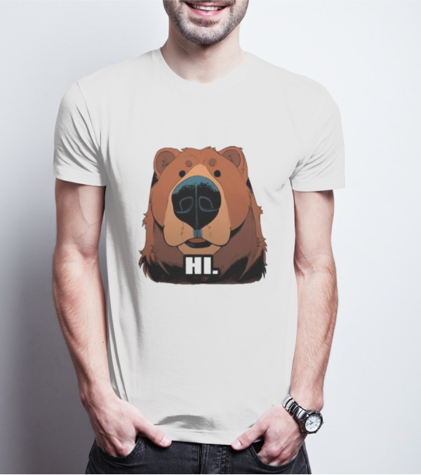 HI BYE BEAR HI T-Shirt