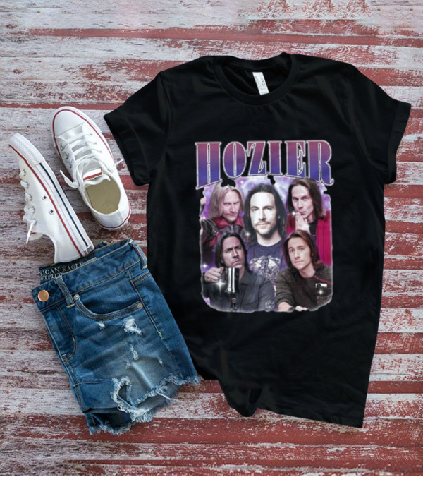 Hozier Music Hozier Matt Mercer Starry Background Collage T-Shirt