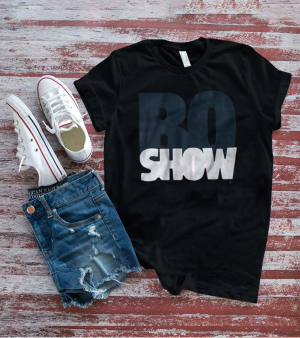 Bo Nix The Bo Show Dark Bold Minimalist Text T-Shirt