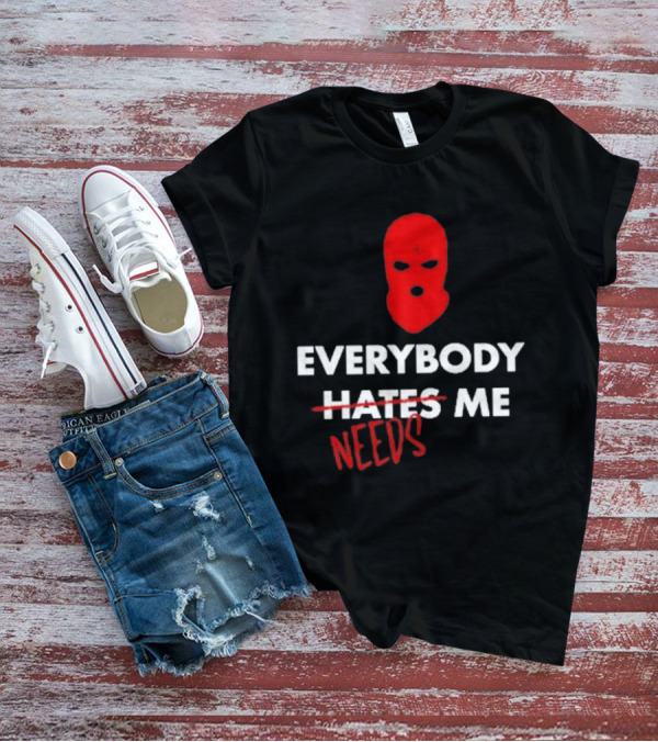 Everybody Needs Me Red Mask T-Shirt