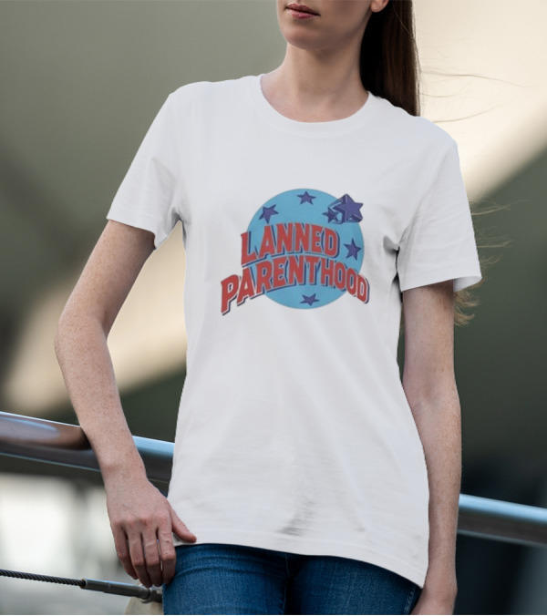 Lanned Parenthood Planet Stars T-Shirt