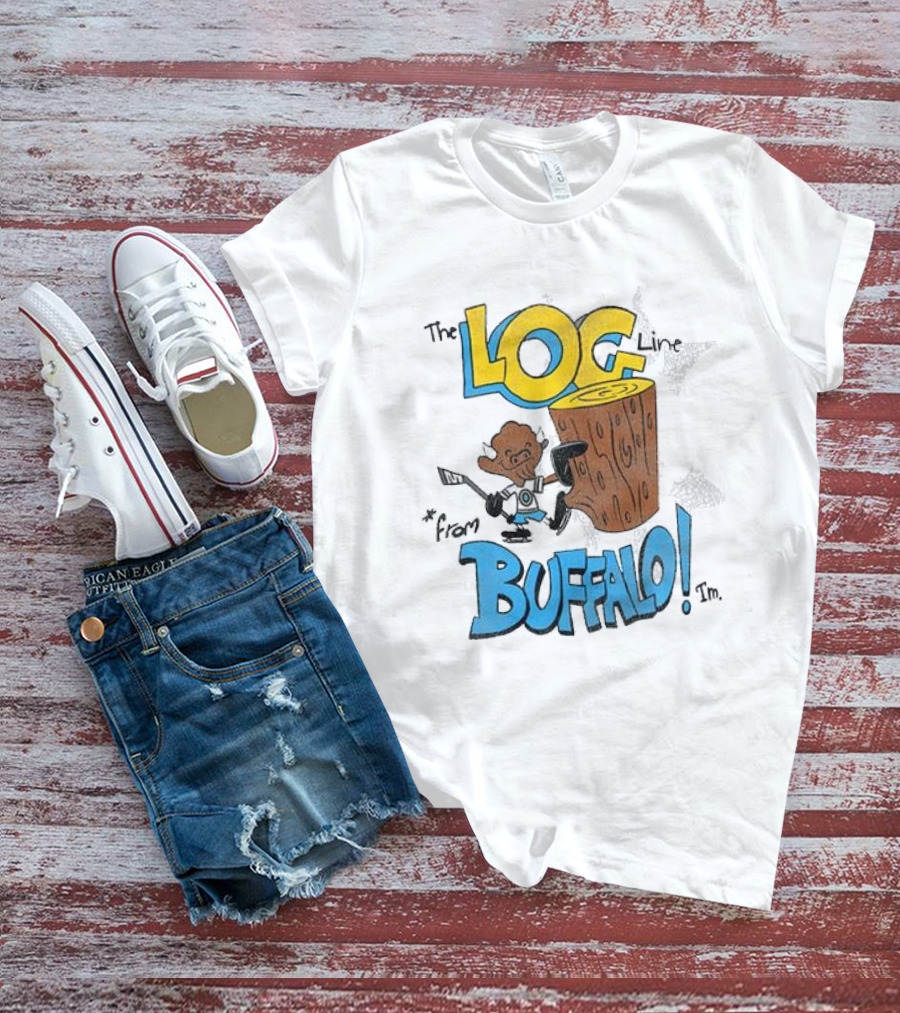 The Log Line From Buffalo Joe Lodico Buffalo Bills T-Shirt