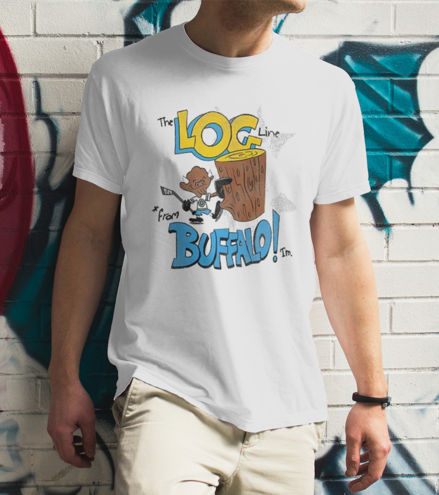 The Log Line From Buffalo Joe Lodico Buffalo Bills T-Shirt