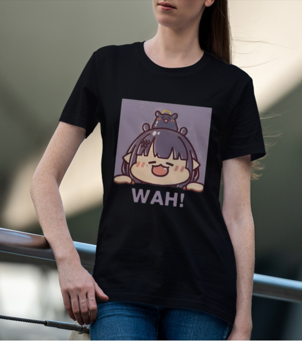 Hololive WAH Win All Heart Cute Anime Character T-Shirt