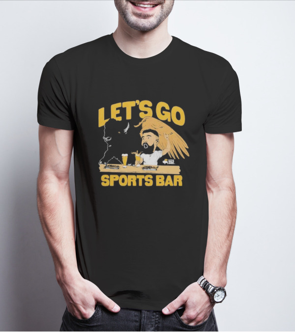 Let's Go Sports Bar Buffalo Wild Wings X Jason Kelce T-Shirt