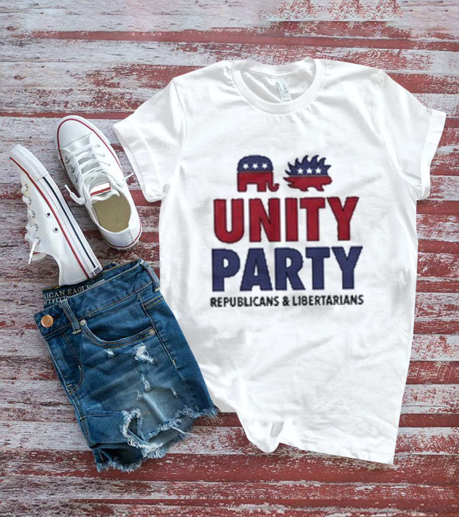 Unity Party Republicans And Libertarians T-Shirt