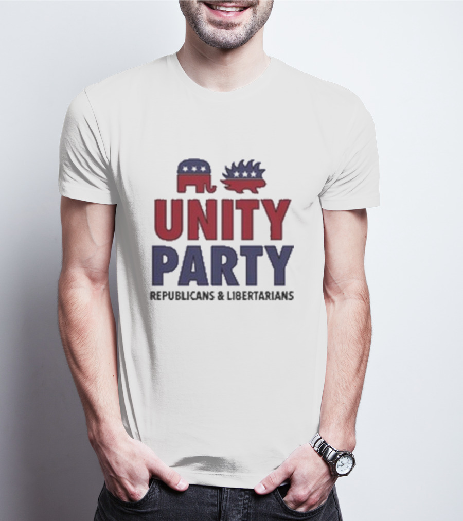 Unity Party Republicans And Libertarians T-Shirt