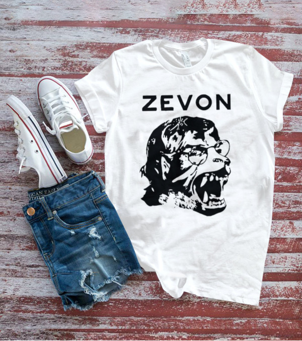 Zevon Angry Face Drawing T-Shirt