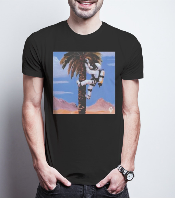 Reasonable Doubt S02 Mckinley Freeman Astronaut Climbing Palm T-Shirt