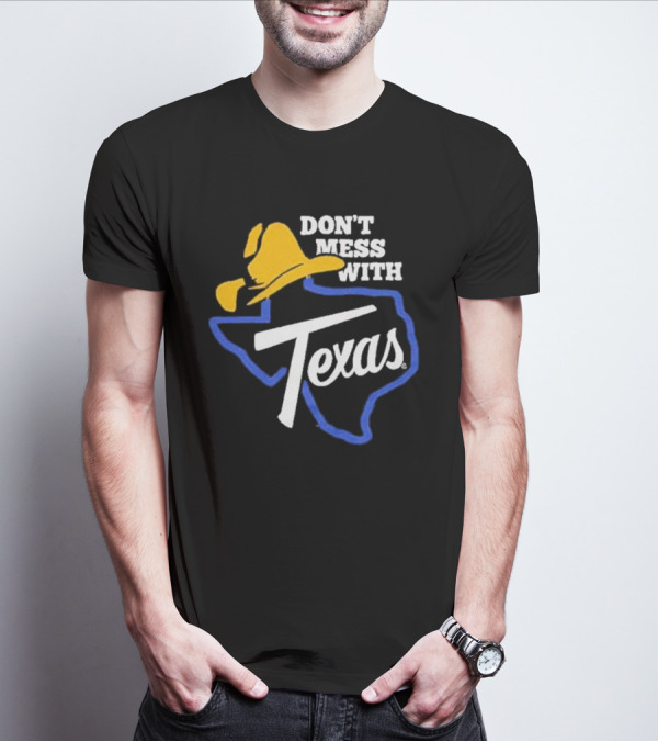 Don't Mess With Texas State Bobcats Football Cowboy T-Shirt