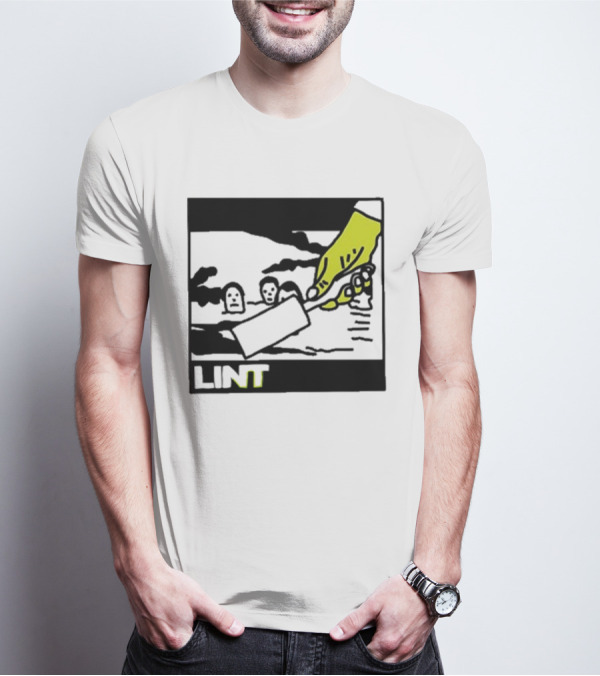 Slint Spiderland Album Cover Art Black Hand Image T-Shirt