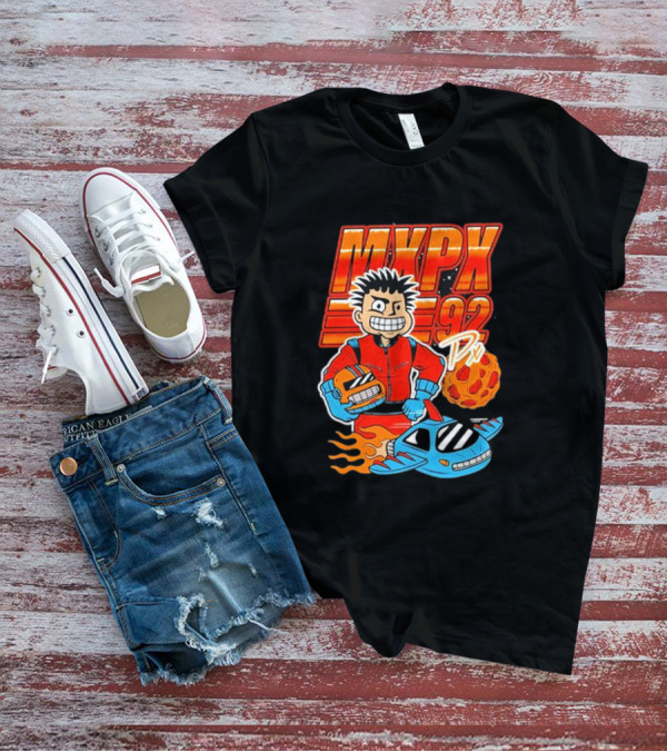 MXPX 92 PX Racing Cartoon Character With Space T-Shirt