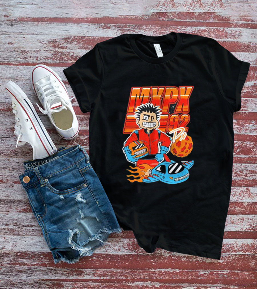 MXPX PX 92 Racer With Flying Car And Meteor T-Shirt