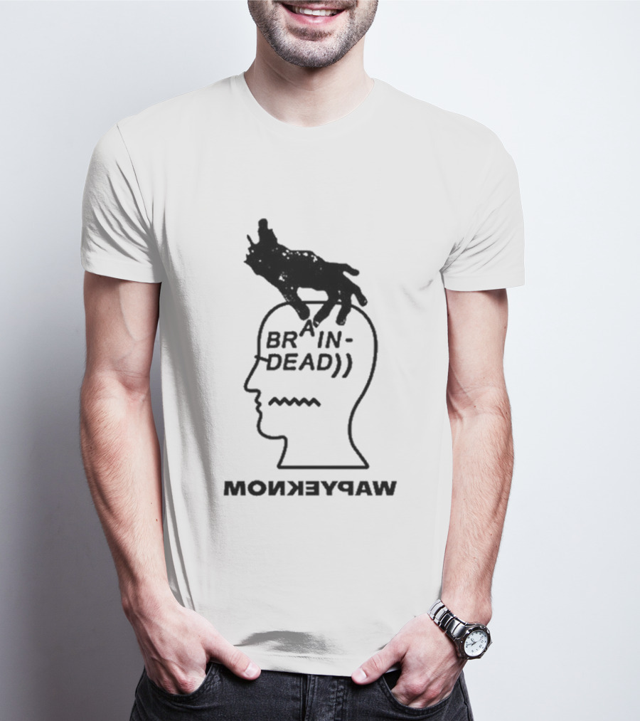Brain Dead Monkeypaw Inverted Head T-Shirt