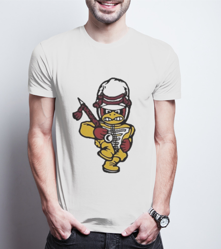 Ci Sport Marching Band Cy Cartoon Mascot With Baton And Shako T-Shirt